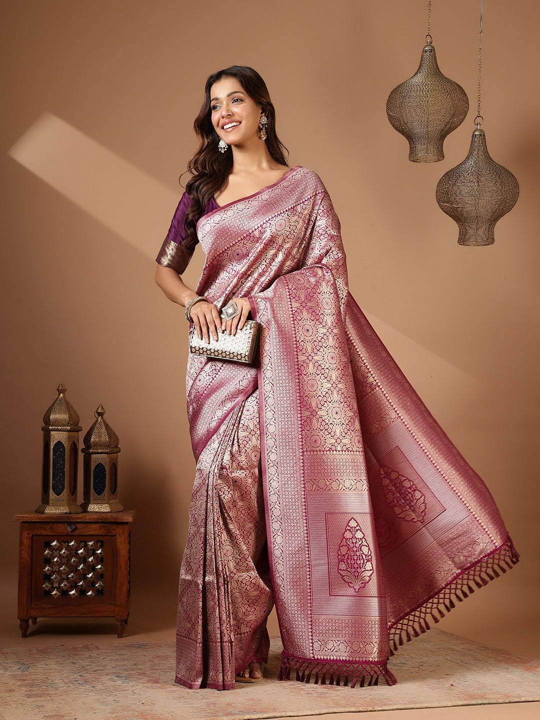 Woven Design Art Silk Saree