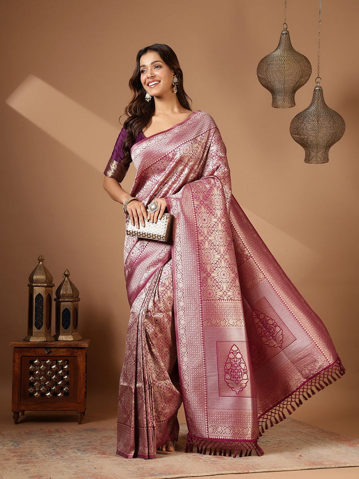 Woven Design Art Silk Saree
