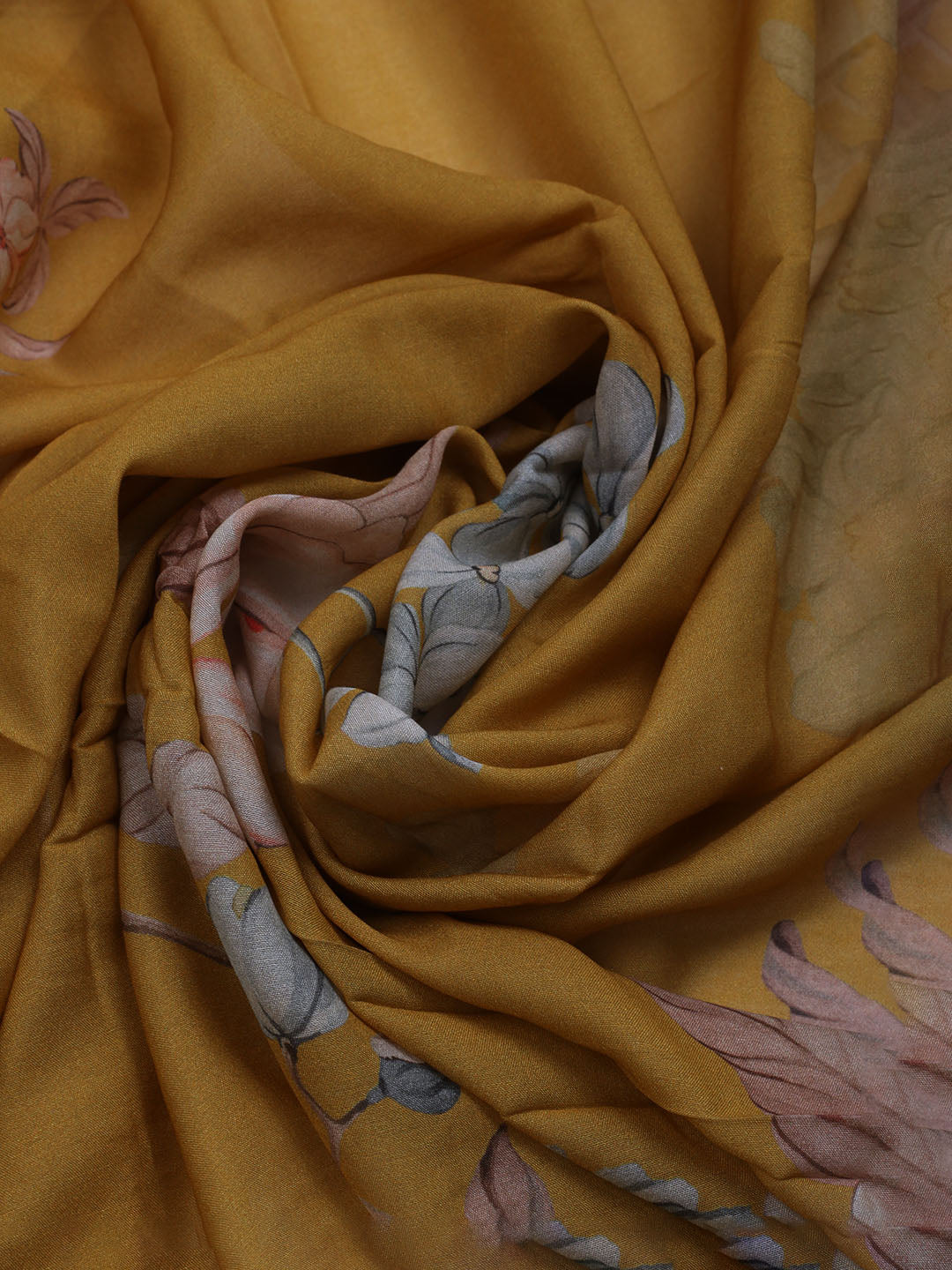 Printed Muslin Unstitched Suit With Dupatta