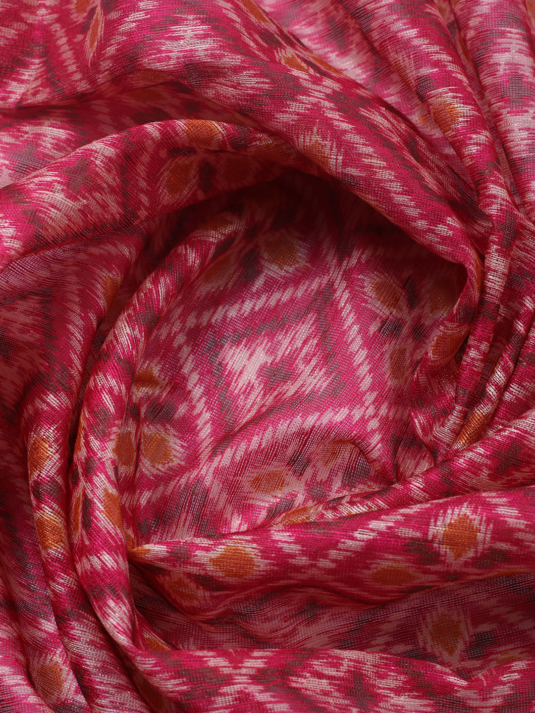 Woven Design Chanderi Unstitched Suit With Pant &amp; Dupatta