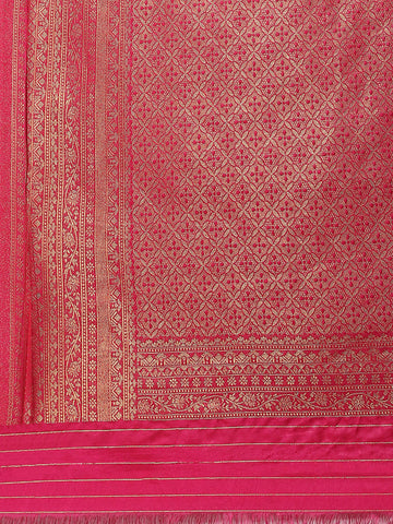 Zari Jaal Woven Handloom Saree