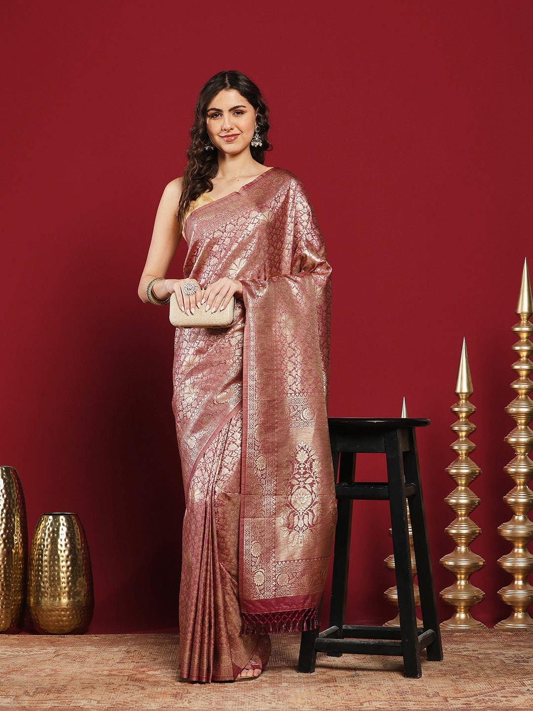 Woven Design Art Silk Saree