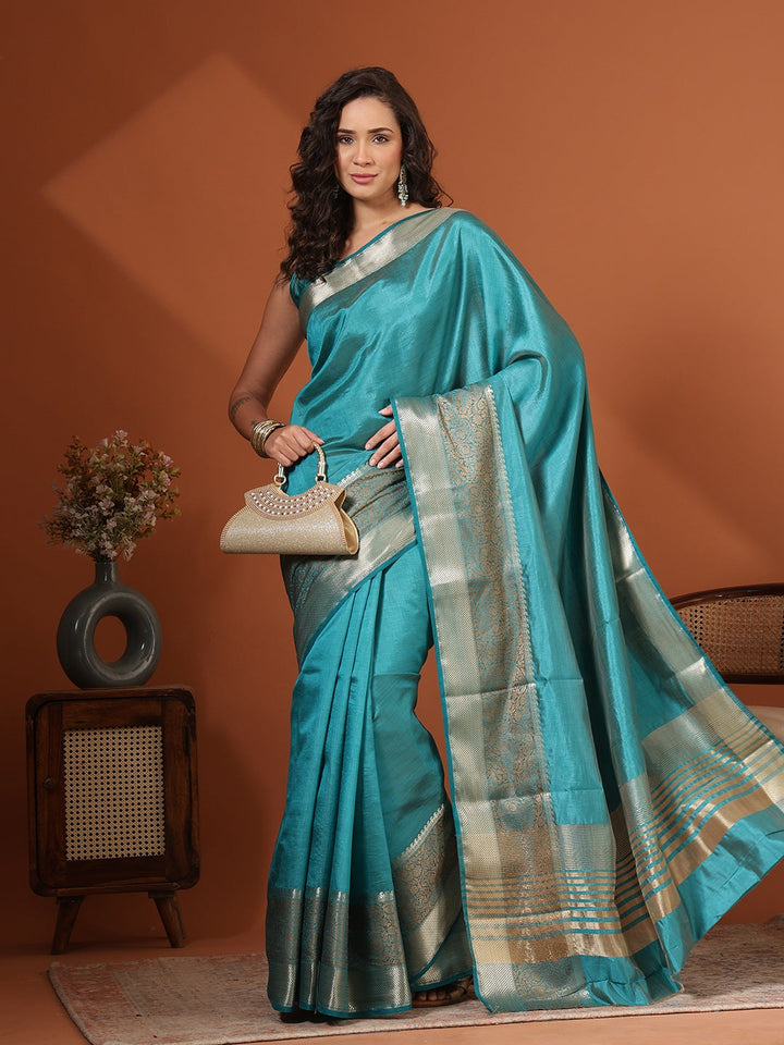 Woven Design Art Silk Saree