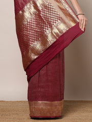 Printed Crepe Saree