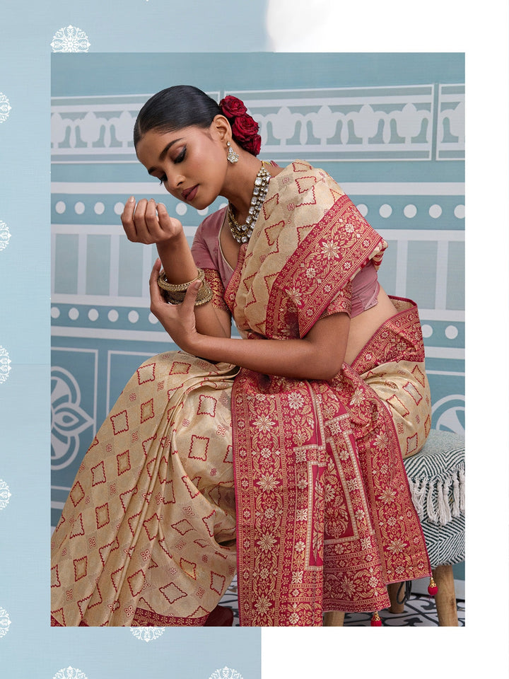 Woven Design Art Silk Saree