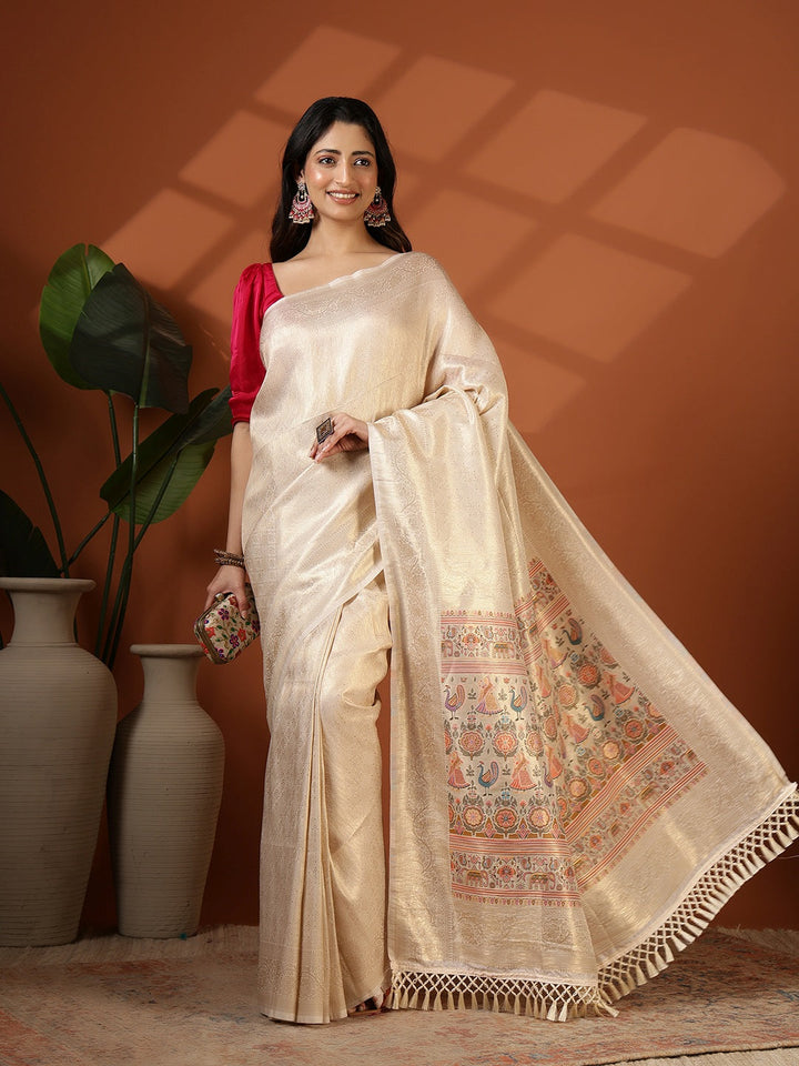 Woven Design Art Silk Saree
