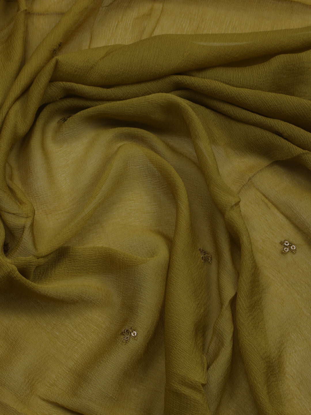 Printed Cotton Blend Unstitched Suit With Dupatta