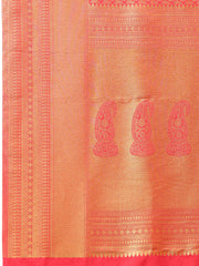 Zari Booti Woven Handloom Saree