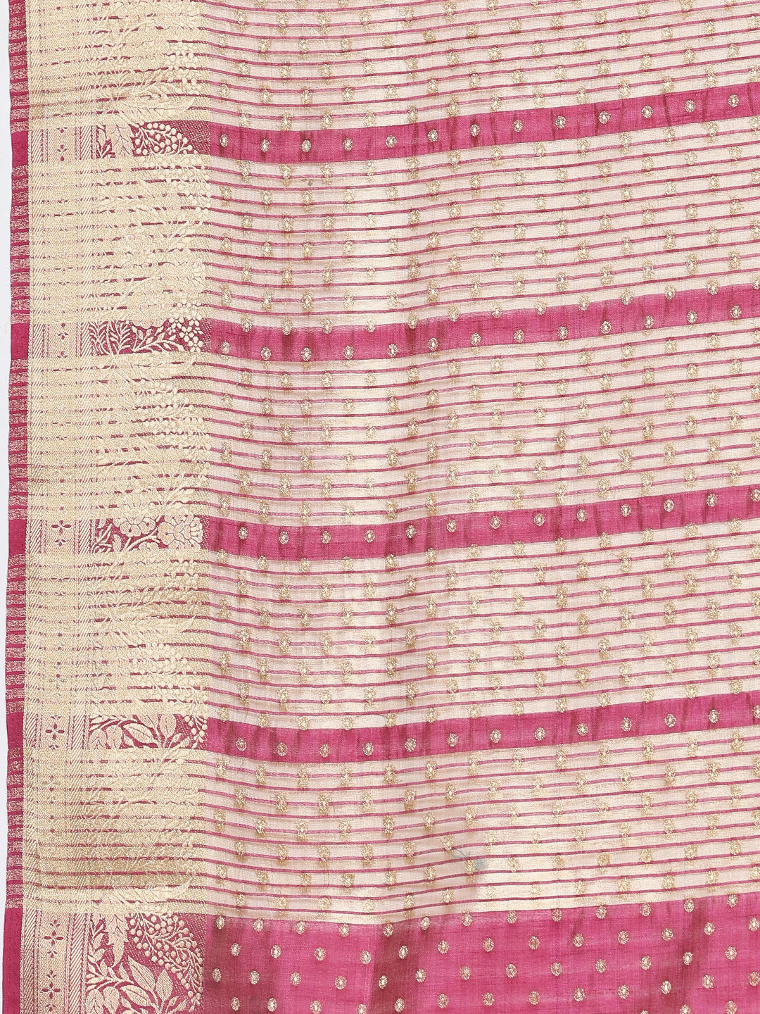 Zari Border Art Silk Woven Saree