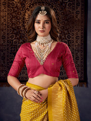 Printed Art Silk Saree