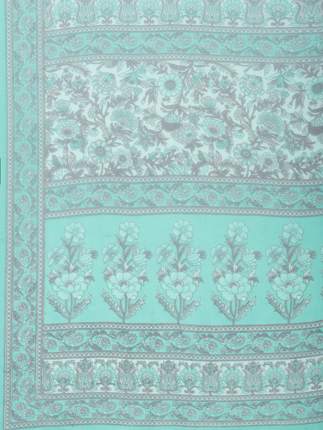 Digital Printed Georgette Saree