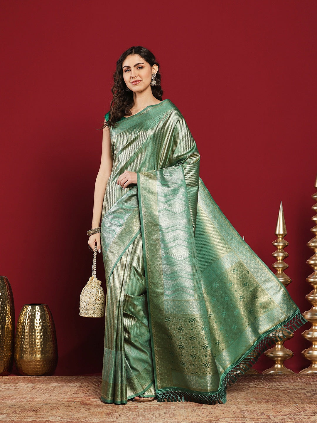 Woven Design Art Silk Saree