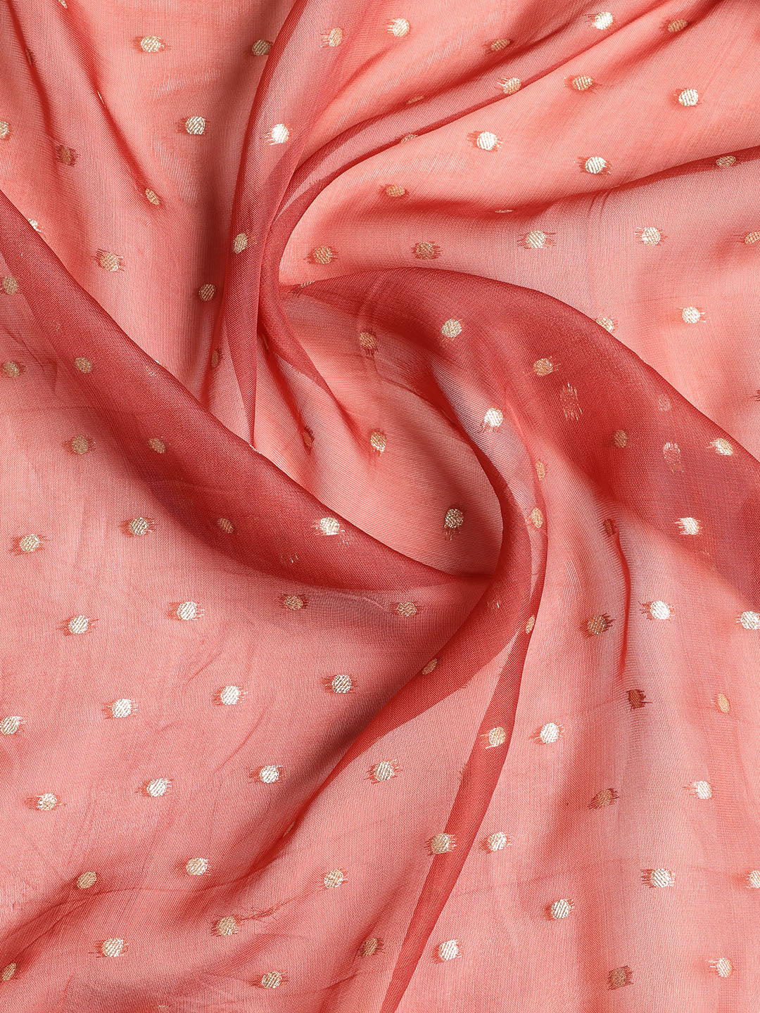 Embroidered Tissue Unstitched Suit With Dupatta