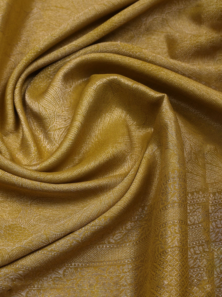 Kanjeevaram Chanderi Unstitched Suit With Dupatta