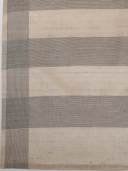 Printed Tussar Grey Saree