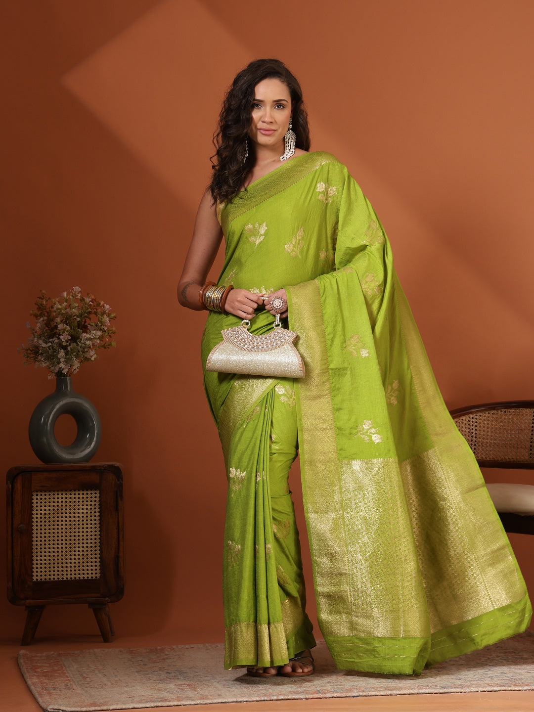 Woven Design Art Silk Saree