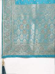 Stone Booti Banarasi Woven Saree