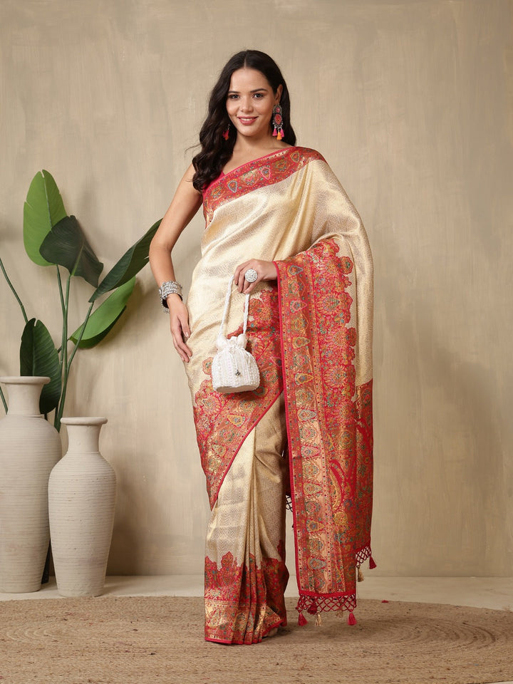Woven Design Dola Silk Saree