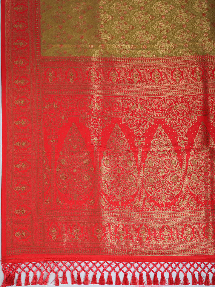 Woven Design Art Silk Saree
