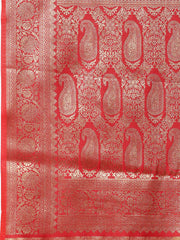 Zari Jaal Woven Handloom Saree