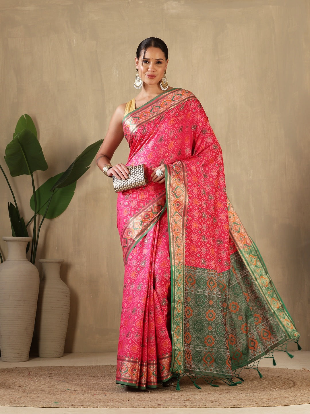 Woven Design Art Silk Saree