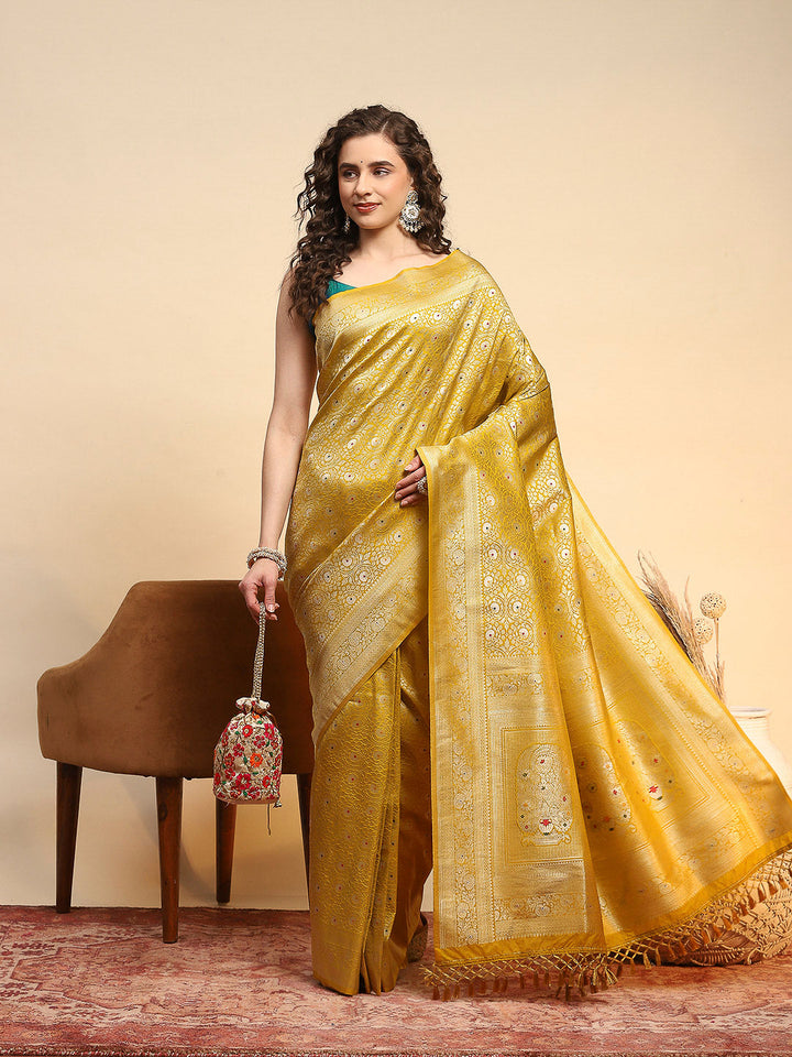 Woven Design Art Silk Saree