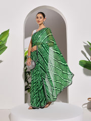 Printed Georgette Saree