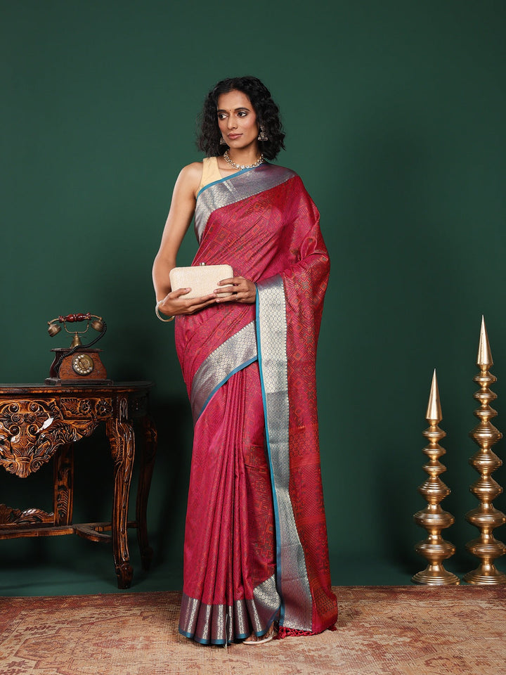 Woven Design Art Silk Saree
