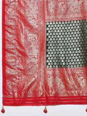 Patola Printed Art Silk Woven Saree