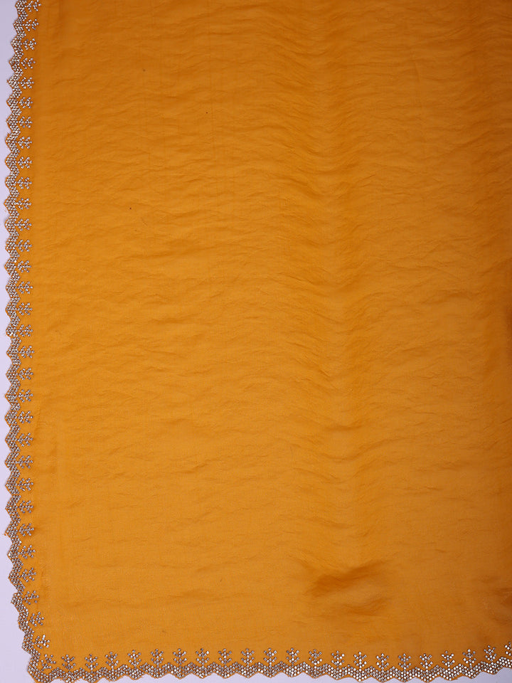 Embroidered Organza Saree
