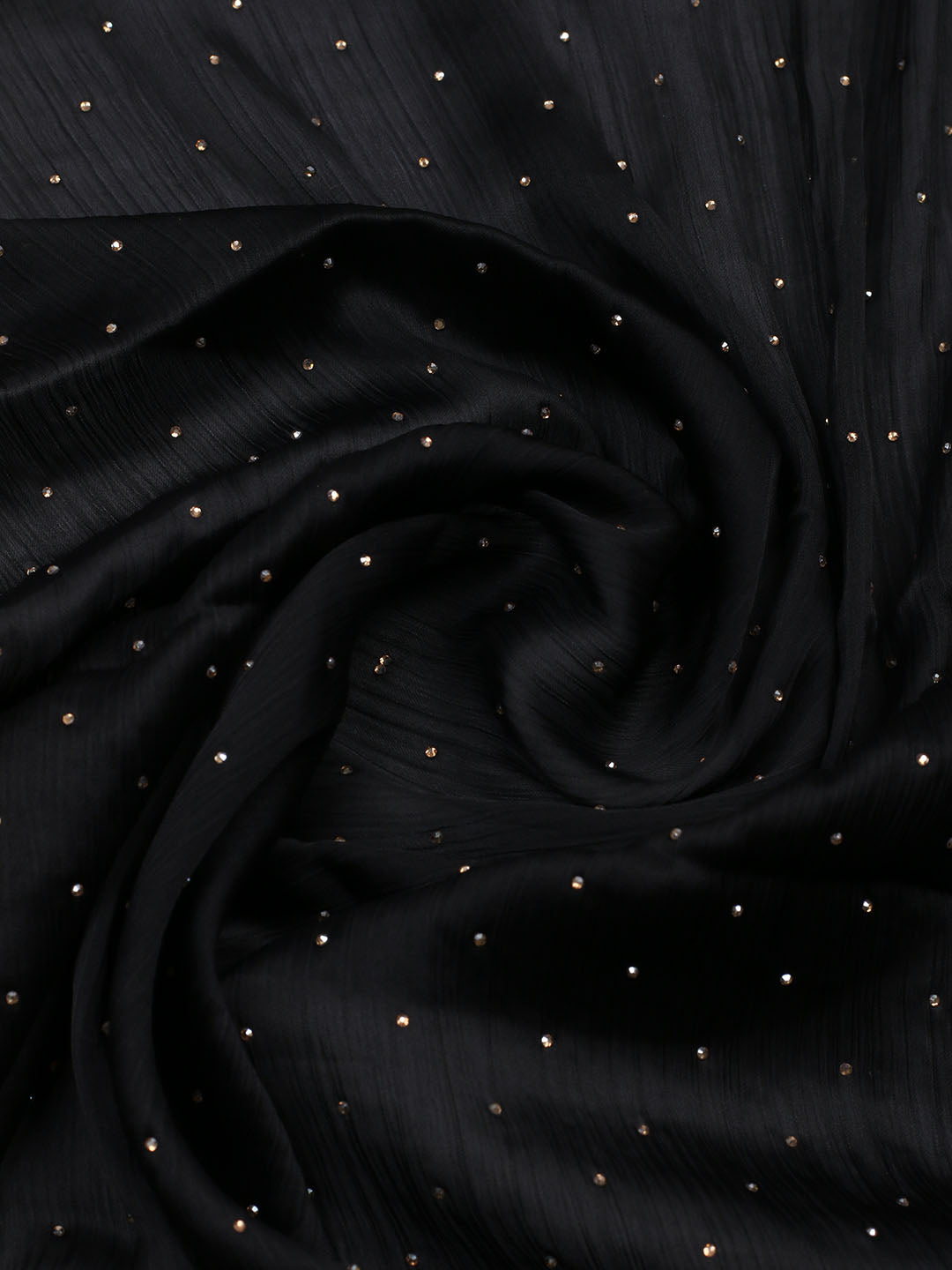 Embellished Chiffon Unstitched Suit With Pant &amp; Dupatta