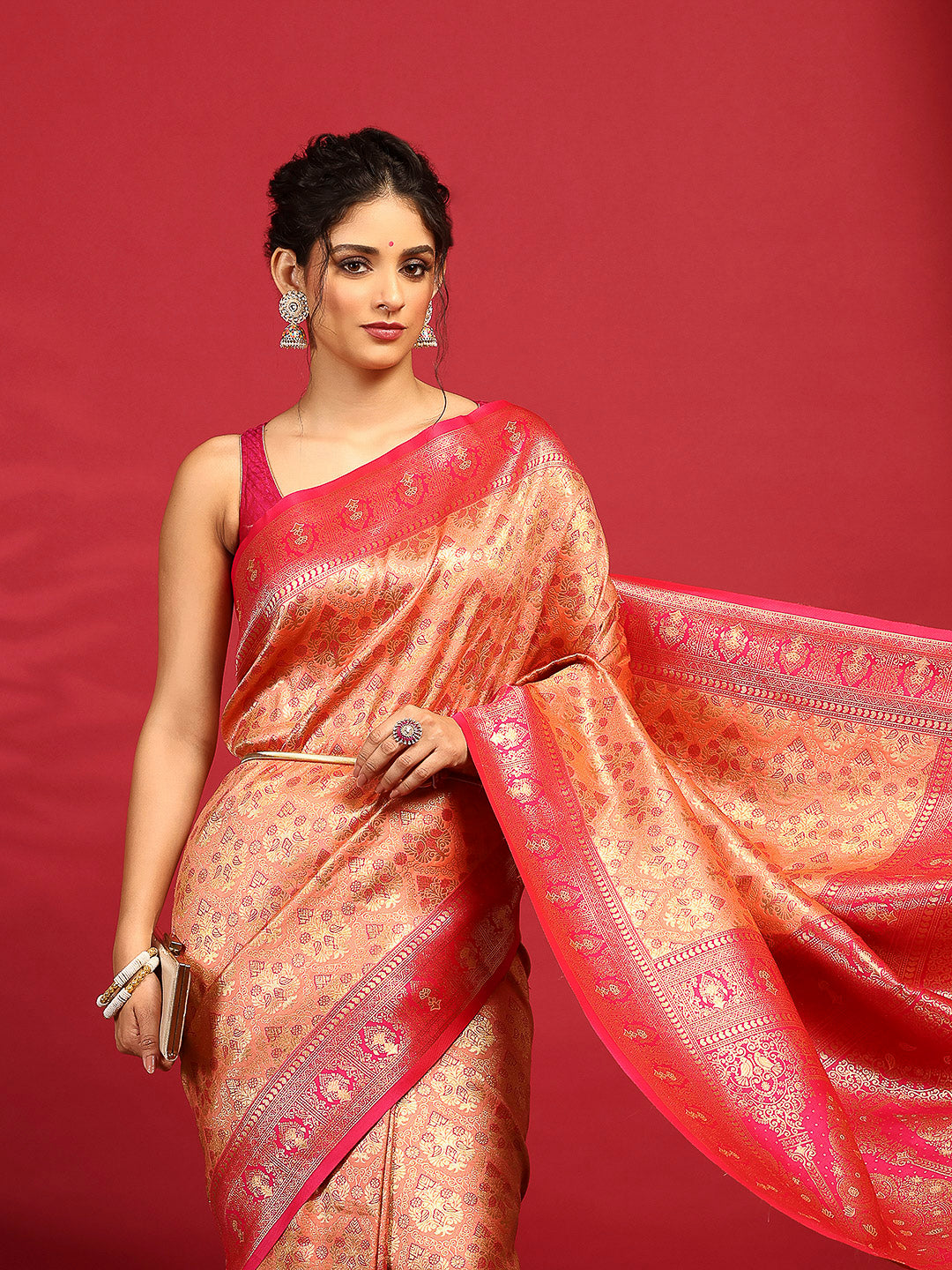 Woven Design Art Silk Saree