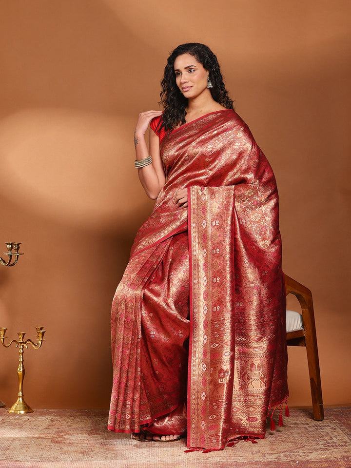Woven Design Art Silk Saree