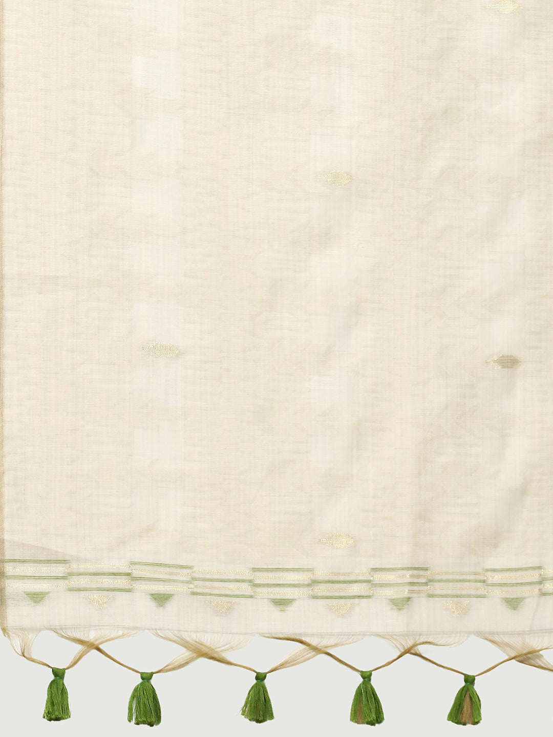 Embroidered Border Booti Art Silk Saree