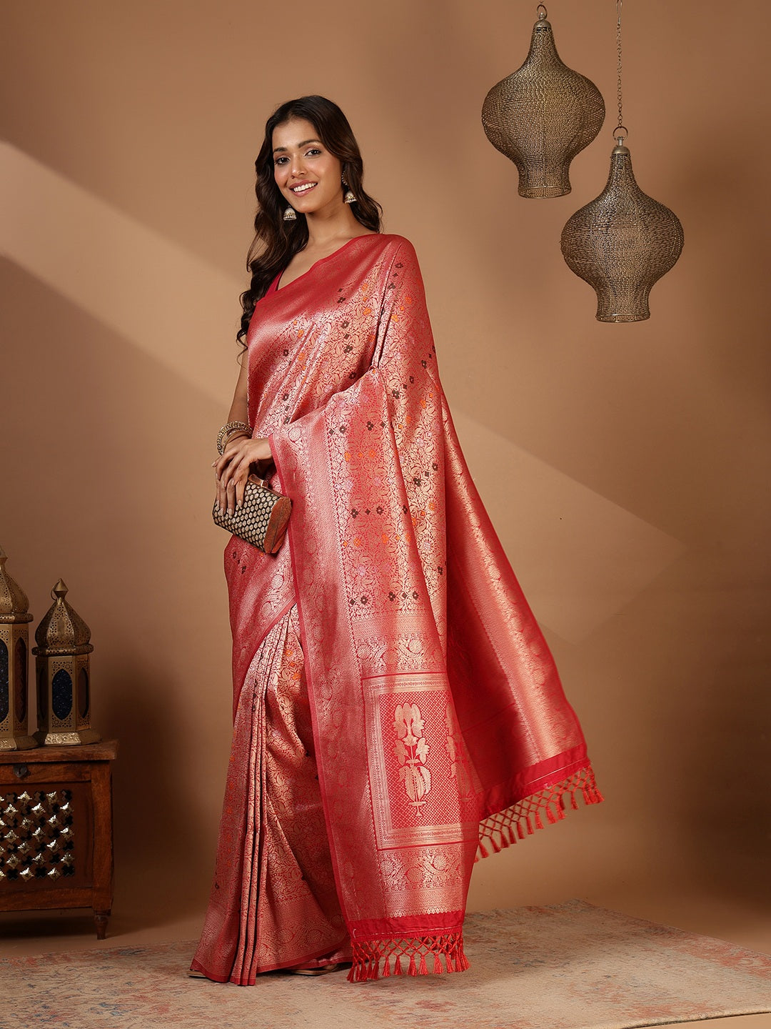 Woven Design Art Silk Saree