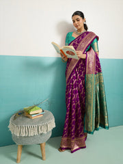 Woven Design Art Silk Saree
