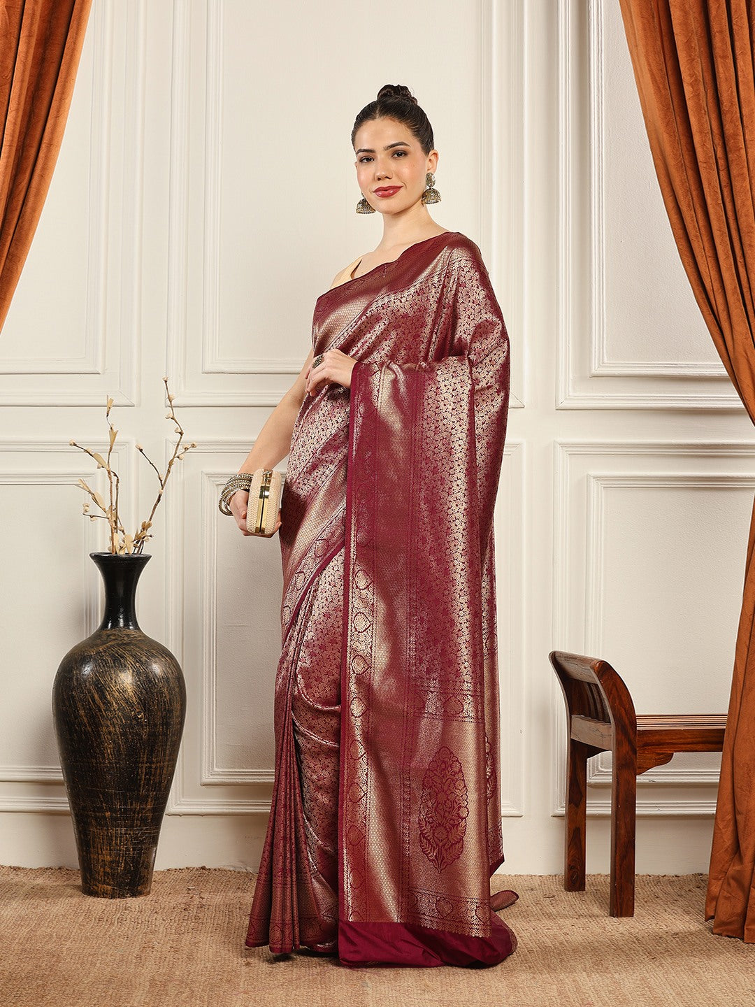 Woven Design Art Silk Saree