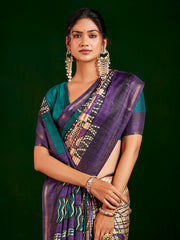 Printed Art Silk Saree