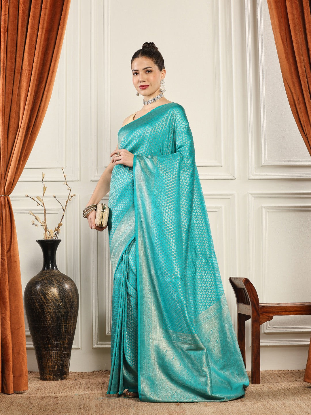 Woven Design Art Silk Saree