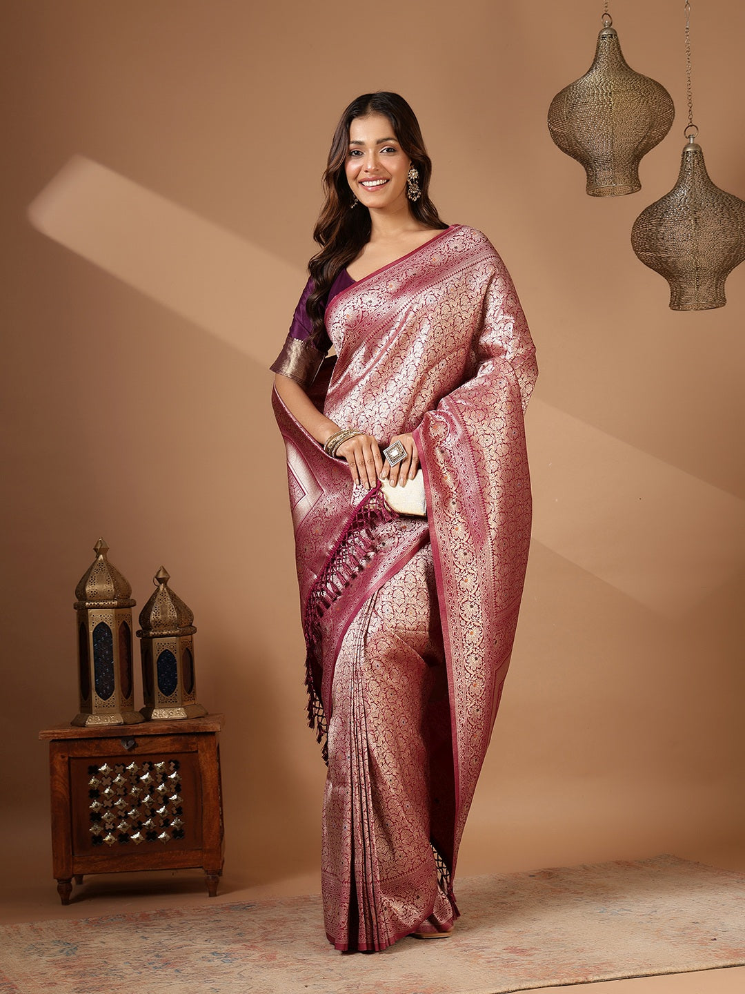 Woven Design Art Silk Saree