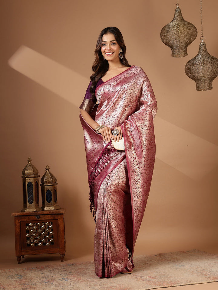 Woven Design Art Silk Saree