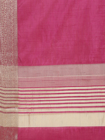 Zari Border Woven Handloom Saree