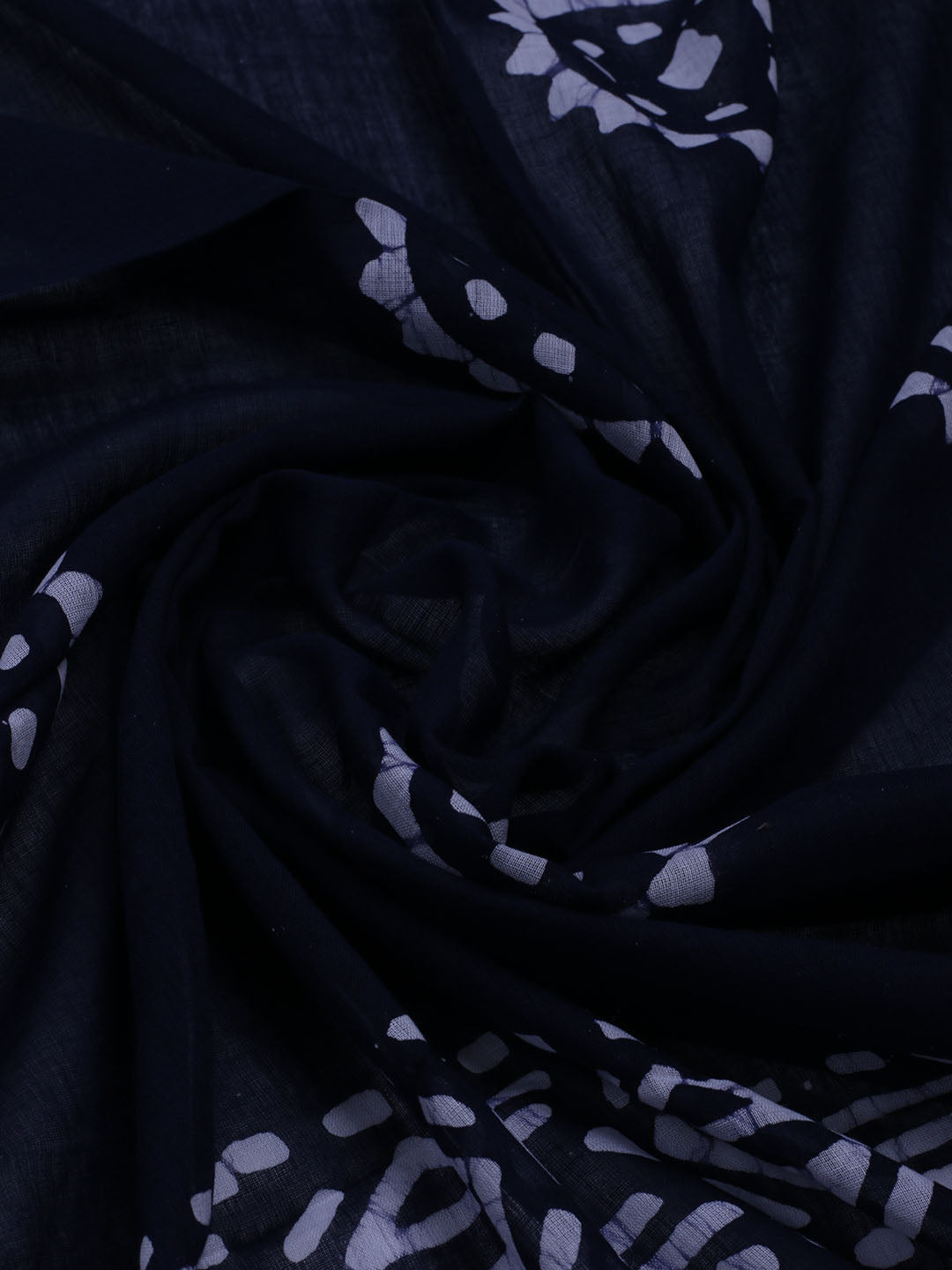 Printed Cotton Blend Unstitched Suit With Dupatta