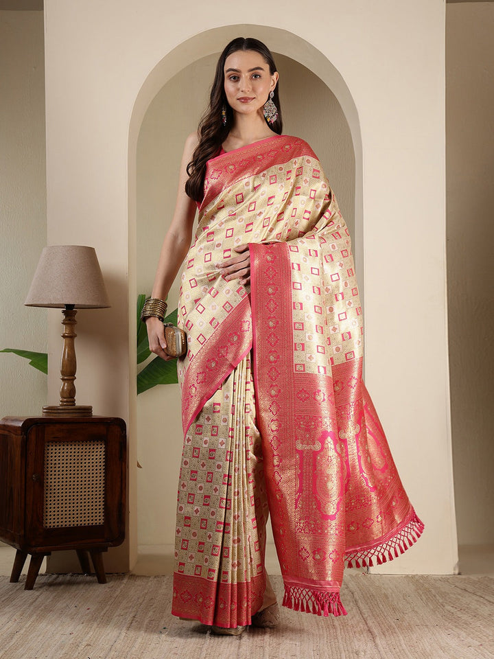 Woven Design Art Silk Saree