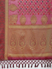 Stone Booti Cotton Woven Saree