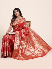 Woven Design Art Silk Saree