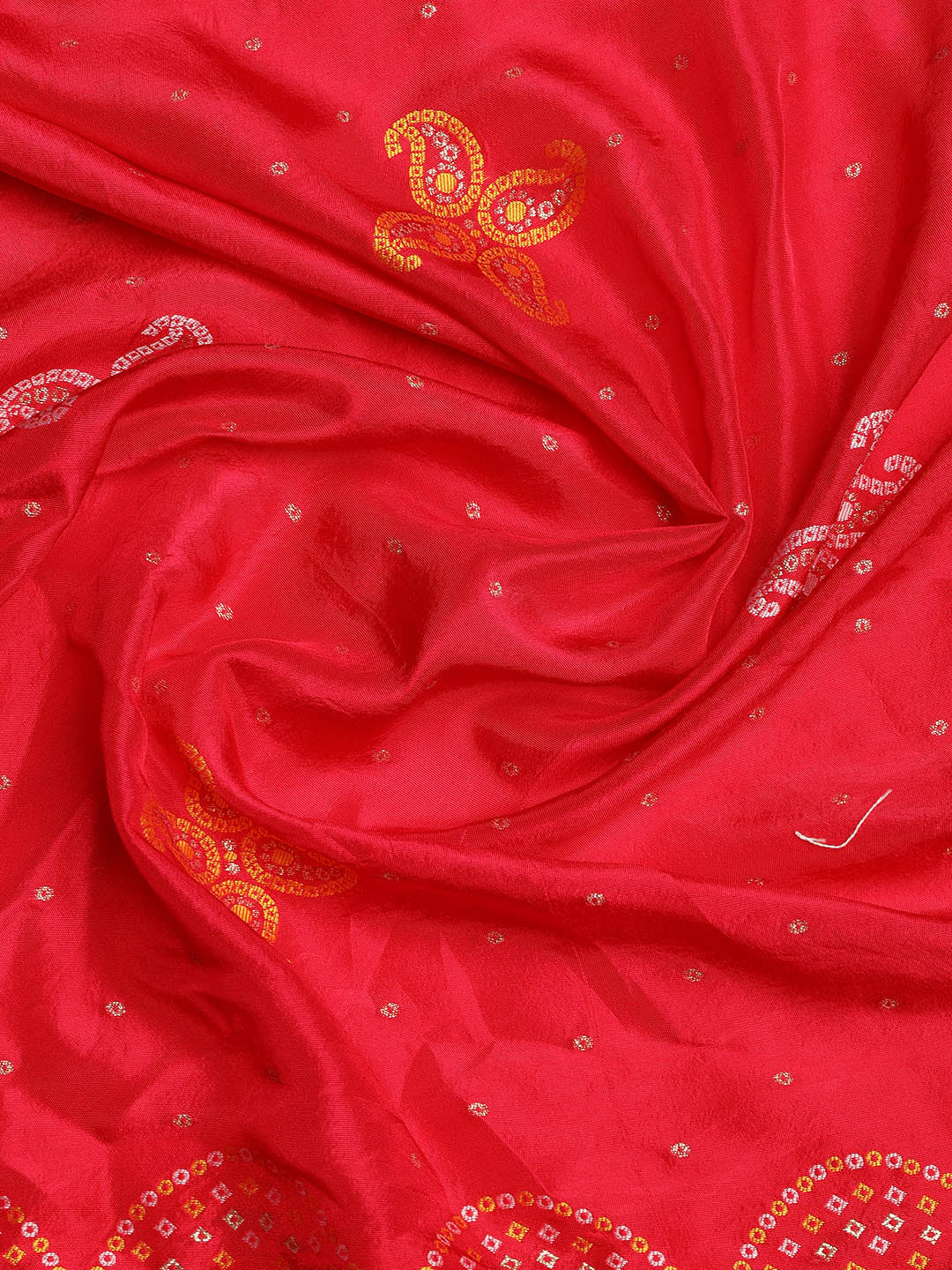 Embroidered Chanderi Unstitched Suit With Dupatta