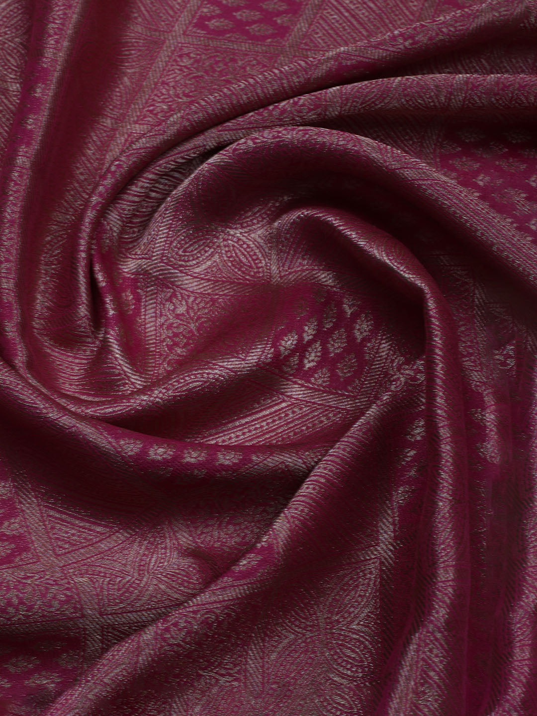 Kanjeevaram Chanderi Unstitched Suit With Dupatta