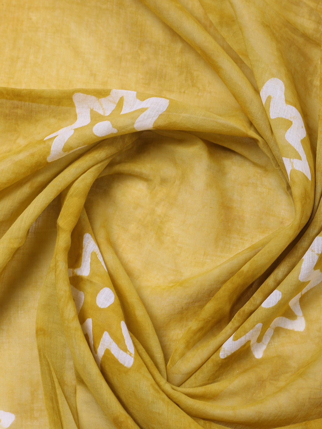Embroidered Cotton Blend Unstitched Suit With Pant &amp; Dupatta