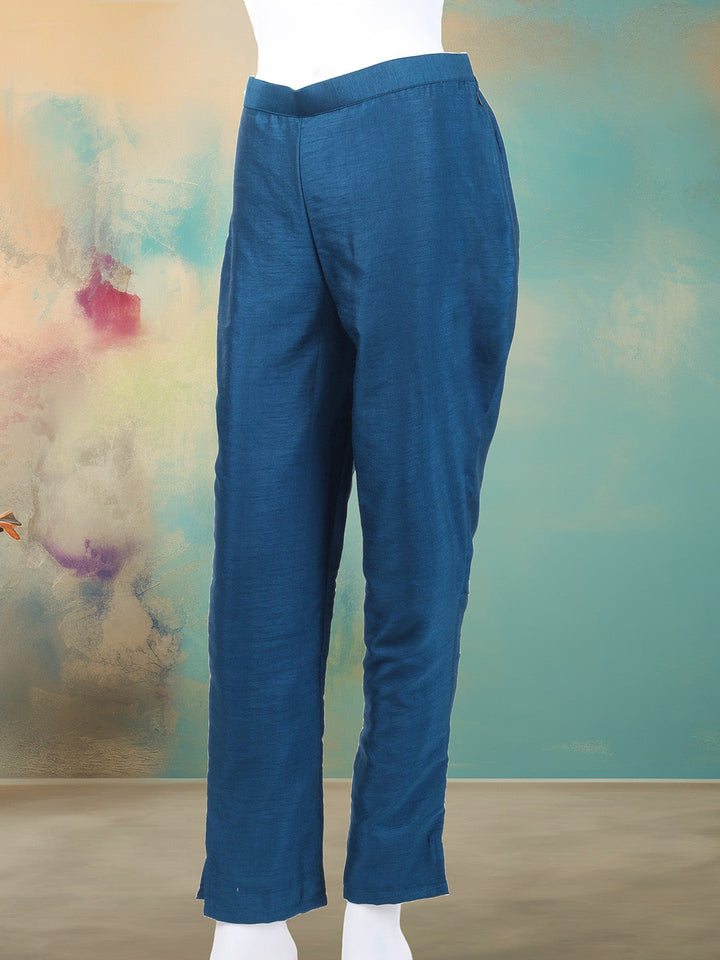 Bandhani Printed Organza Kurta With Pants &amp; Dupatta